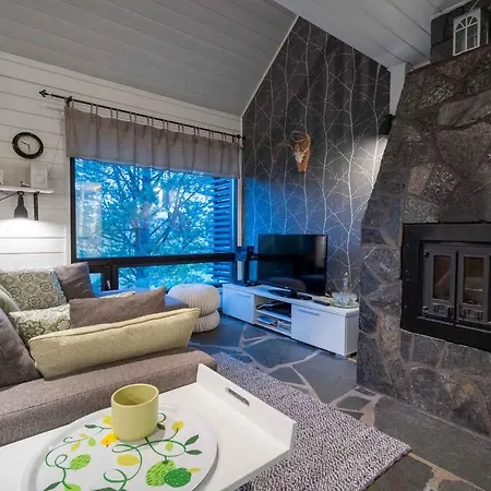 Alppihimos - 6 Henkiloelle, Keski-himos, 45m² + 33m² Ferienhaus Jämsä